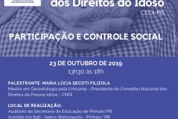 Reunião Ampliada e Descentralizada do Conselho Estadual dos Direitos do Idoso do Paraná